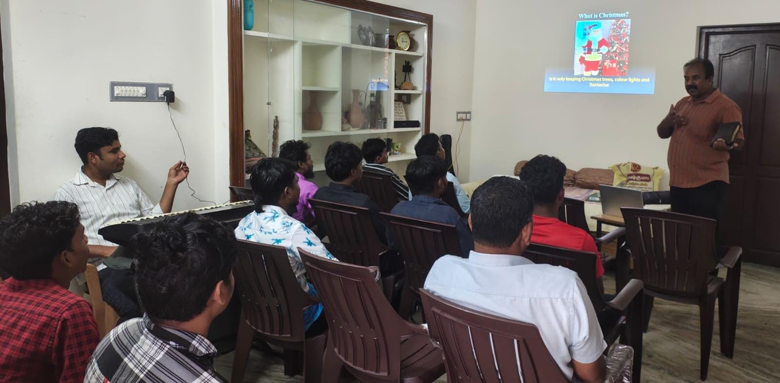 Mountain village landscape